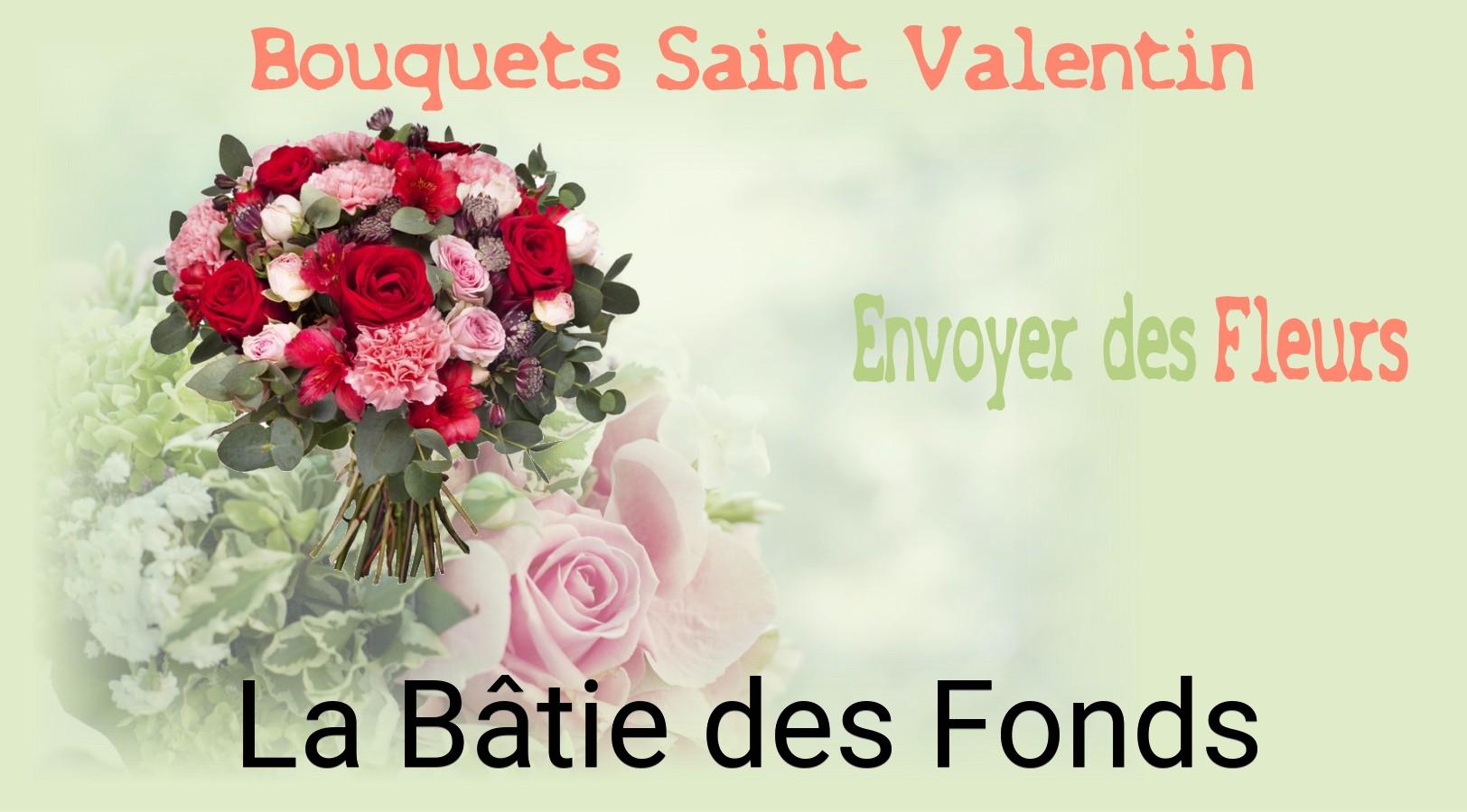 Roses de Saint-Valentin livrées à La Bâtie-des-Fonds